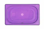 Pokrywka fioletowa do pojemników GN, GN 1/4, fioletowy, 265x162mm Hendi 881736