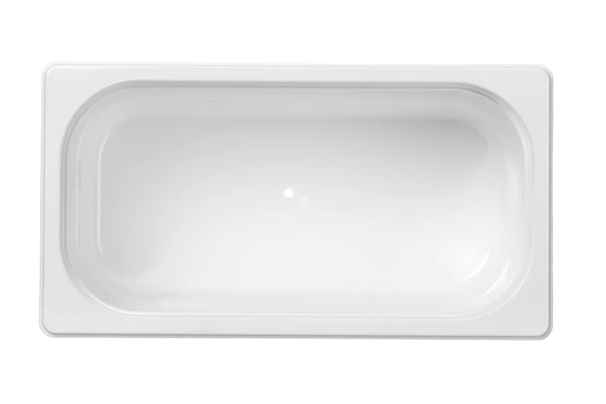 Pojemnik GN 1/3 z białego poliwęglanu, GN 1/3, 5,7L, biały, 325x176x150mm Hendi 862568