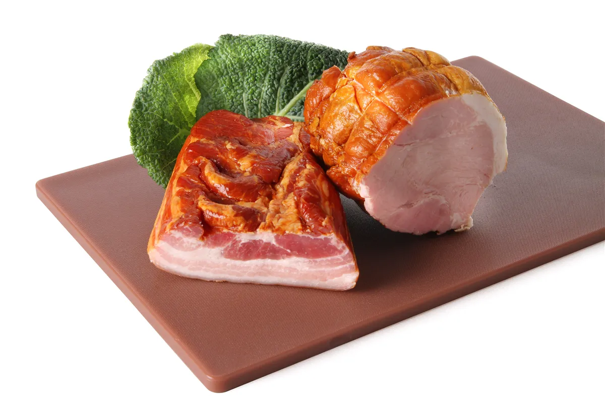 Deska do krojenia HACCP 600×400, brązowy, 600x400mm, Prostokątny Hendi 825648