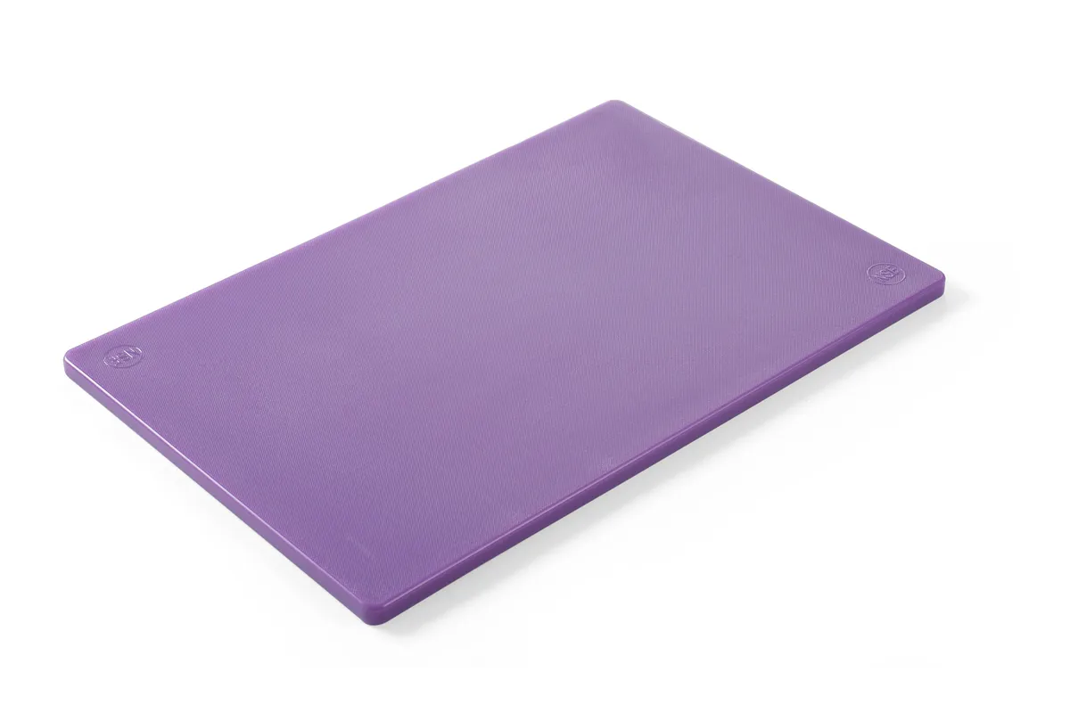 Deska do krojenia HACCP 450×300, fioletowy, 450x300mm, Prostokątny Hendi 825570