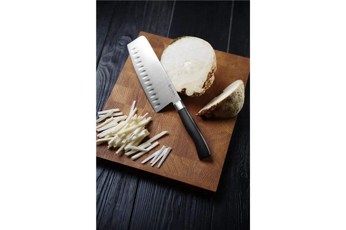 Tasak, Profi Line, szlif kulowy, czarny, 300mm Hendi 844335