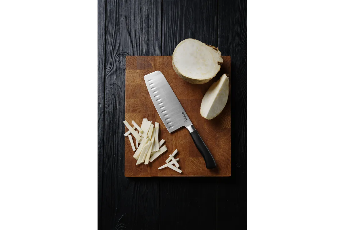 Tasak, Profi Line, szlif kulowy, czarny, 300mm Hendi 844335