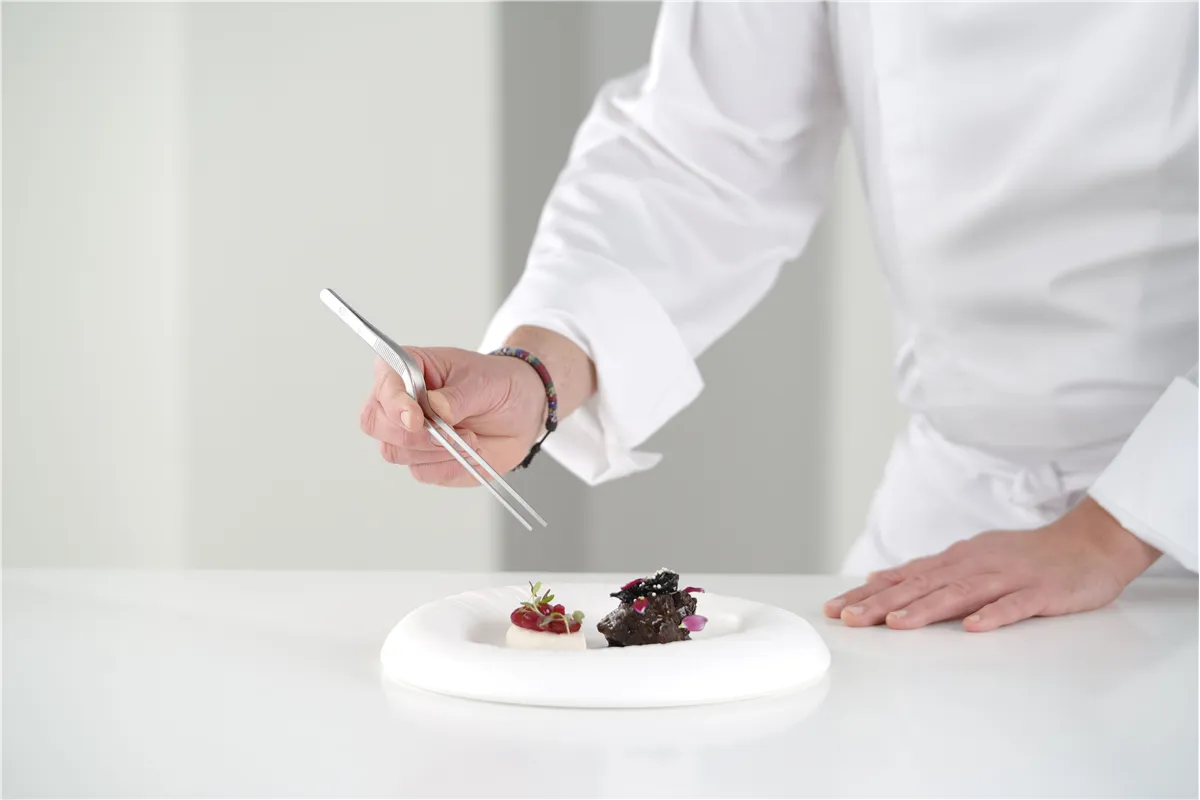 Pęseta kątowa, 210mm Hendi 680087