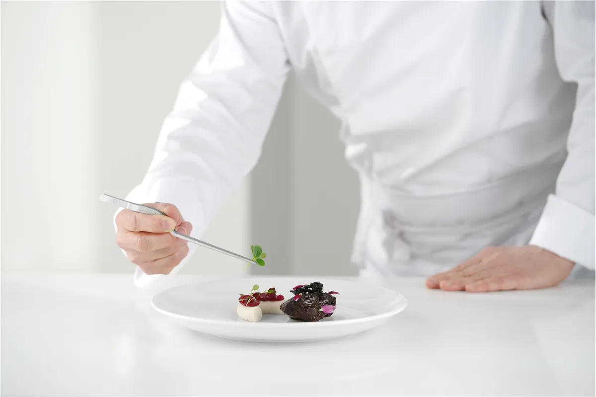 Pęseta kątowa, 210mm Hendi 680087