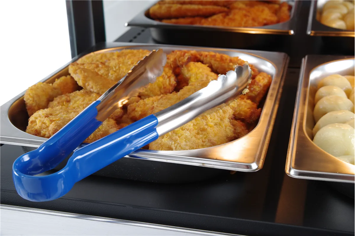 Szczypce do serwowania HACCP 250 mm, niebieski, 250mm Hendi 171844