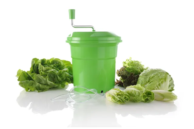 Wirówka do sałaty, 12L, zielony, ⌀335x430mm Hendi 222553