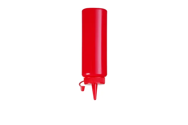 Dyspenser do zimnych sosów, 0,2L, czerwony, ⌀50x185mm Hendi 558010