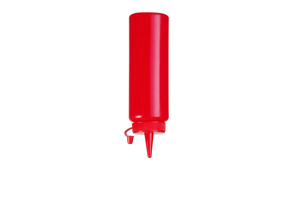 Dyspenser do zimnych sosów, 0,2L, czerwony, ⌀50x185mm Hendi 558010