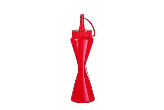 Dyspenser do zimnych sosów, 0,2L, czerwony, ⌀50x185mm Hendi 558010
