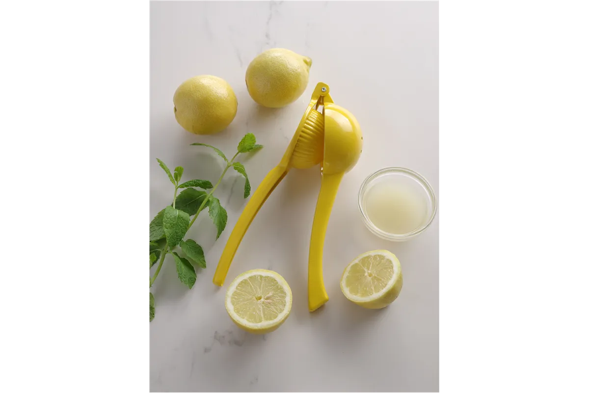 Wyciskacz do cytrusów, żółty (do cytryn), 223x75x45mm BarUp 592052