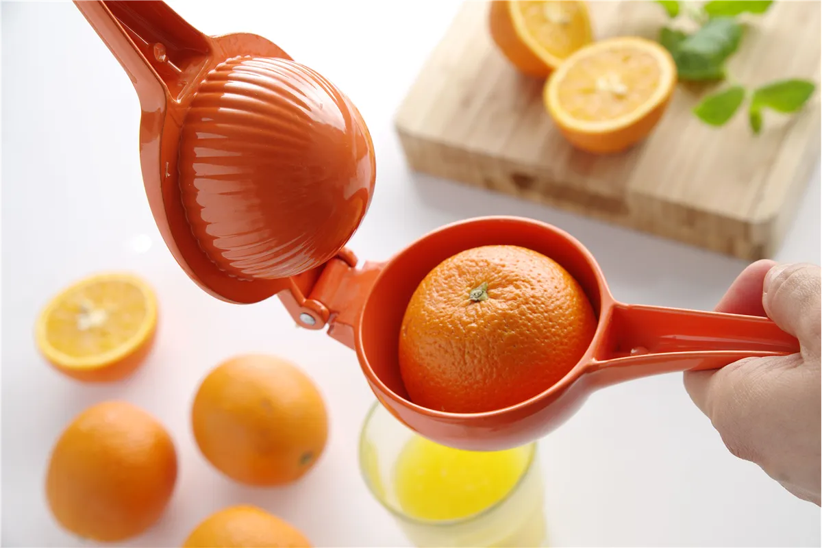 Wyciskacz do cytrusów, pomarańczowy (do pomarańczy), 232x91x60mm BarUp 592069