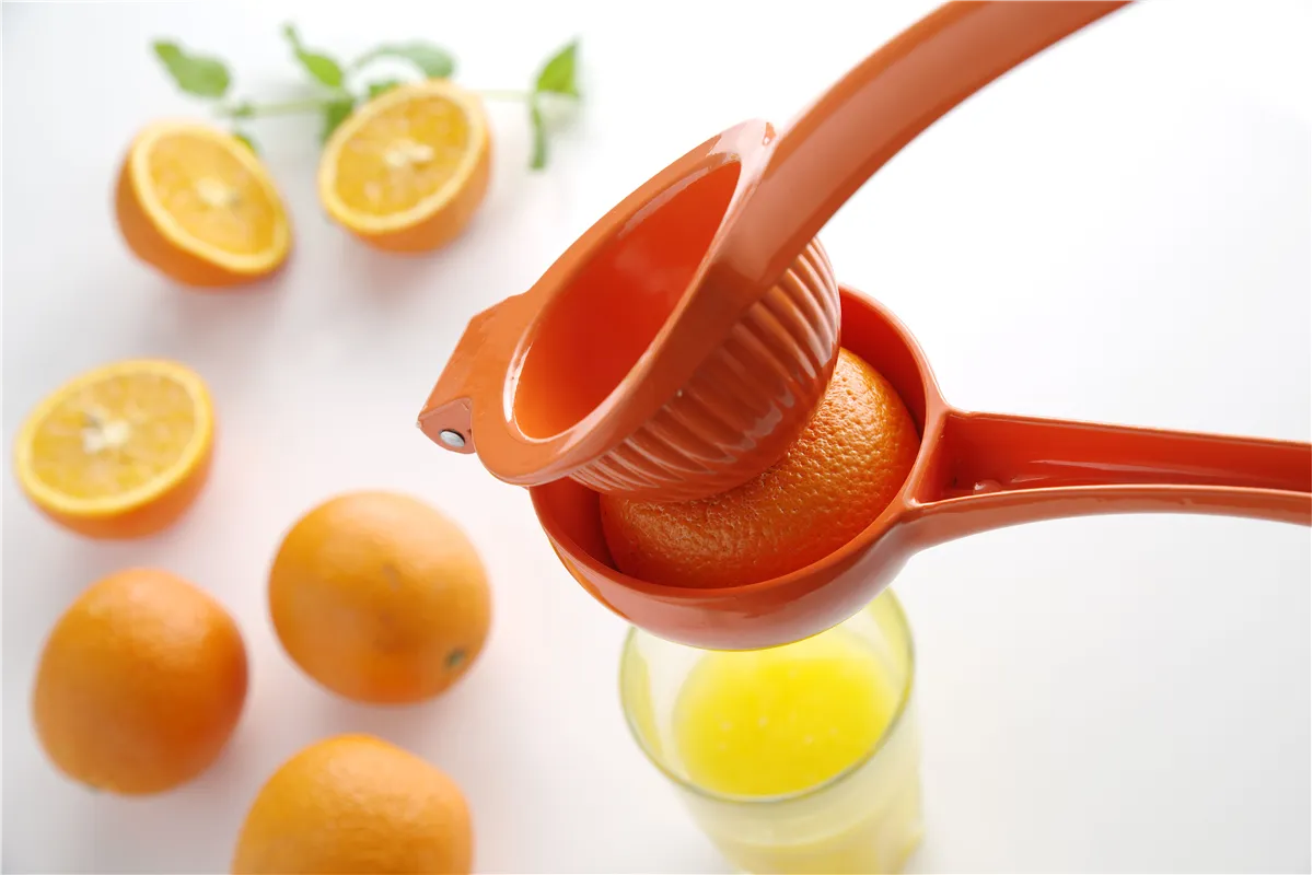 Wyciskacz do cytrusów, pomarańczowy (do pomarańczy), 232x91x60mm BarUp 592069