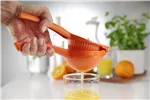 Wyciskacz do cytrusów, pomarańczowy (do pomarańczy), 232x91x60mm BarUp 592069