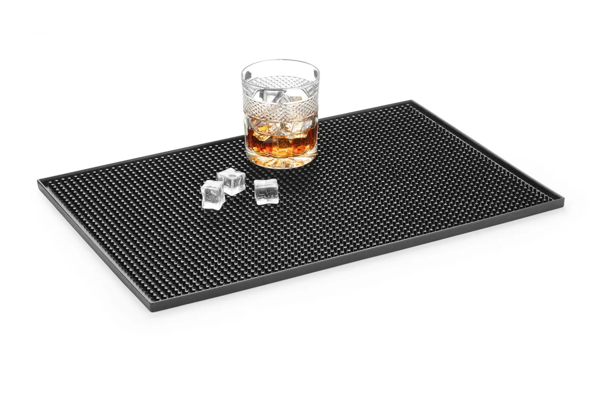 Mata barmańska, czarny, 453x305x15mm BarUp 597972