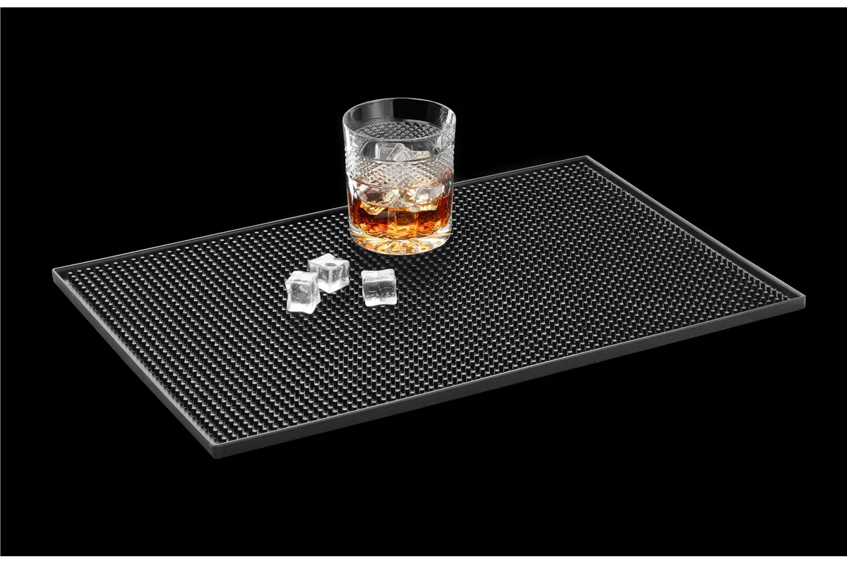 Mata barmańska, czarny, 453x305x15mm BarUp 597972