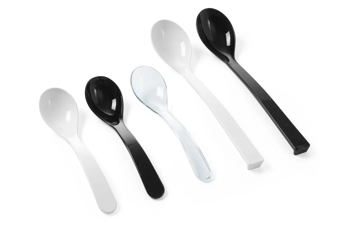 Łyżka do sałatek, 0,03L, biały, 235x55mm Hendi 564103