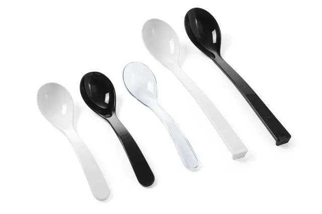 Łyżka do sałatek, 0,03L, biały, 235x55mm Hendi 564103
