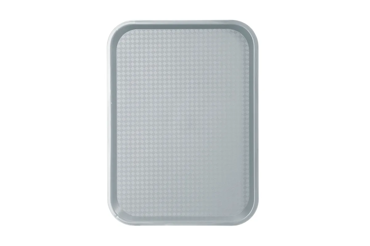 Taca z polipropylenu Fast Food średnia, jasnoszary, 305x415x20mm Hendi 878903