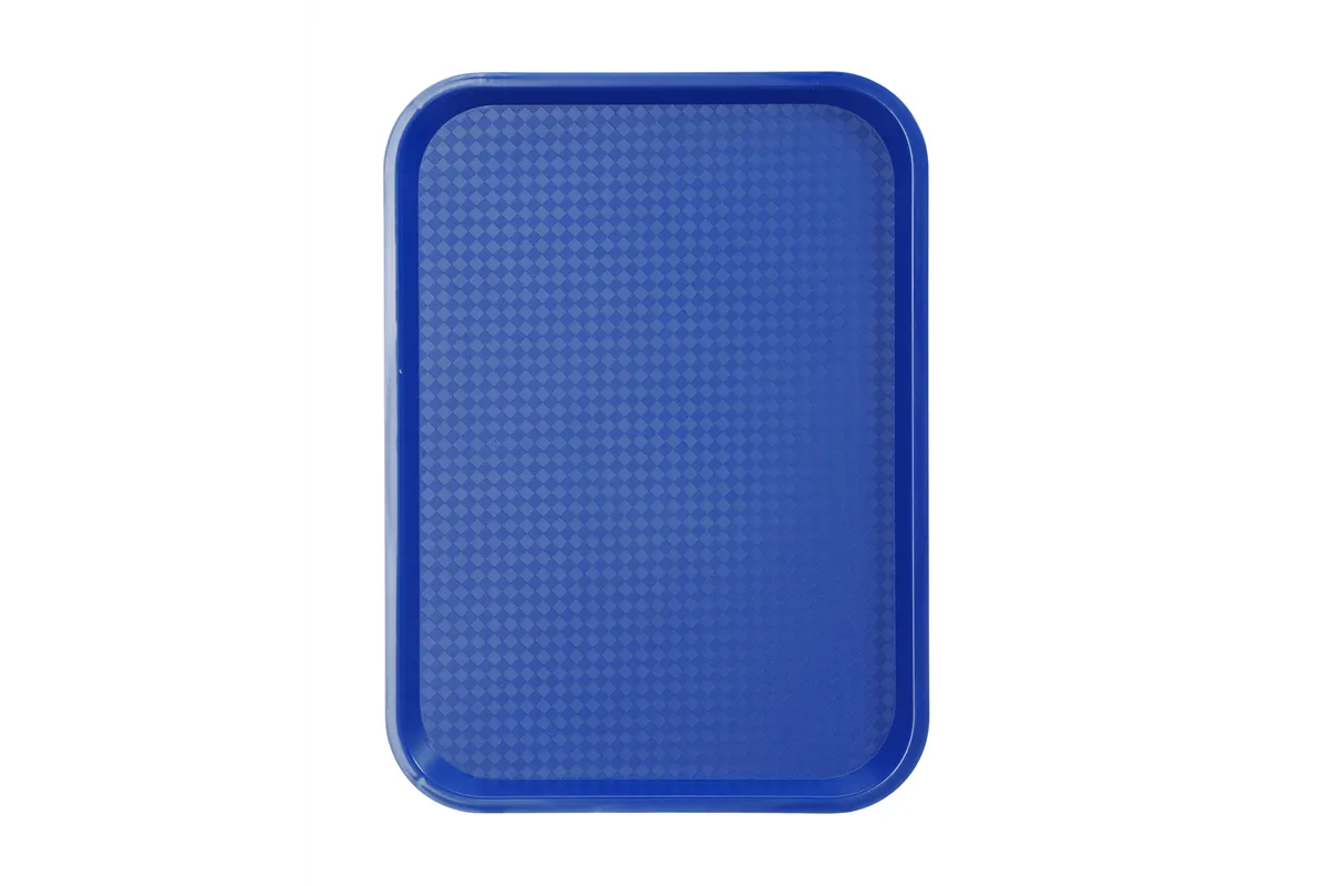 Taca z polipropylenu Fast Food średnia, niebieski, 305x415x20mm Hendi 878927
