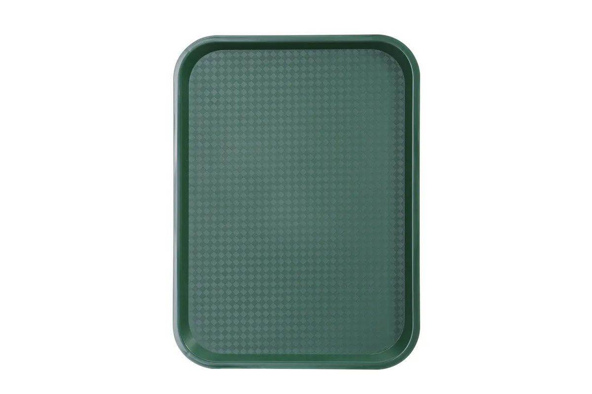 Taca z polipropylenu Fast Food średnia, zielony, 305x415x20mm Hendi 878934