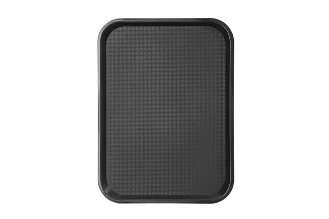 Taca z polipropylenu Fast Food średnia, czarny, 305x415x20mm Hendi 878958