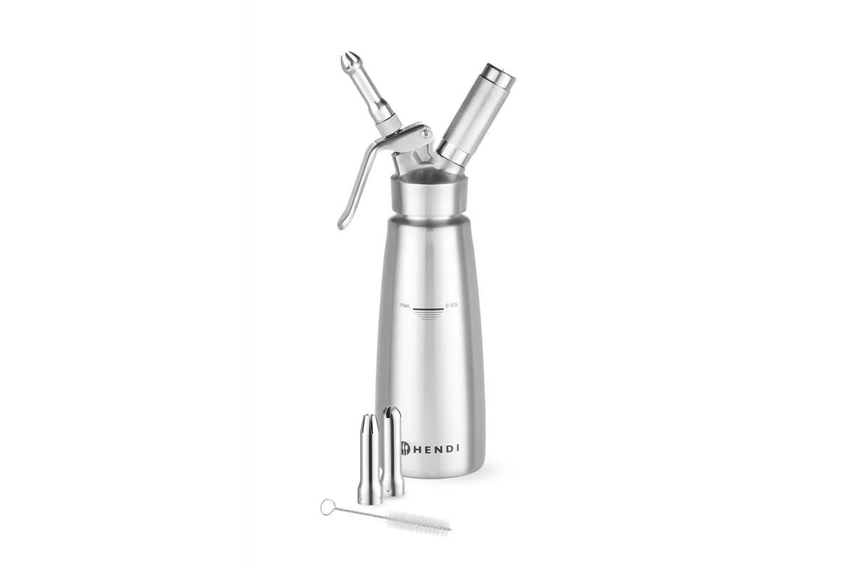 Syfon do bitej śmietany, Profi Line, 0,5L, ⌀85x235mm Hendi 588017