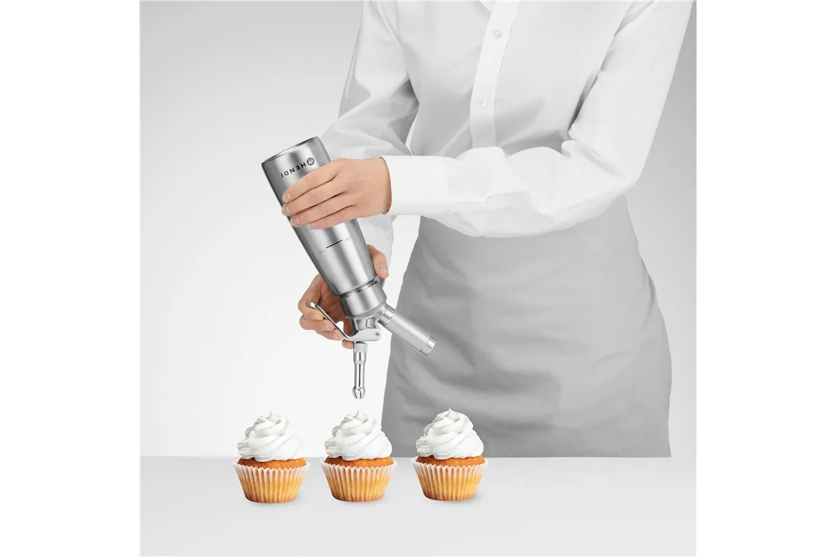 Syfon do bitej śmietany, Profi Line, 0,5L, ⌀85x235mm Hendi 588017