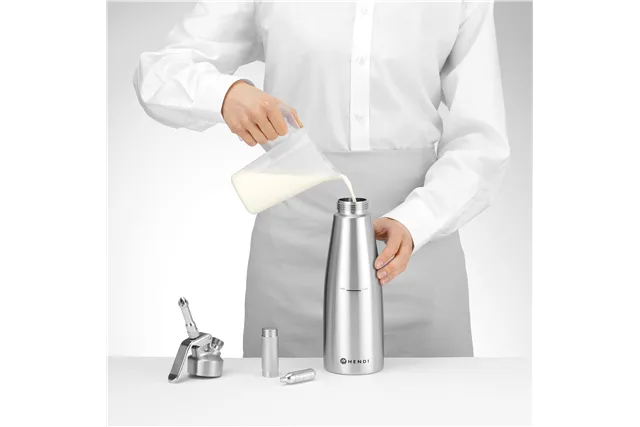 Syfon do bitej śmietany, Profi Line, 1L, ⌀98x330mm Hendi 588024