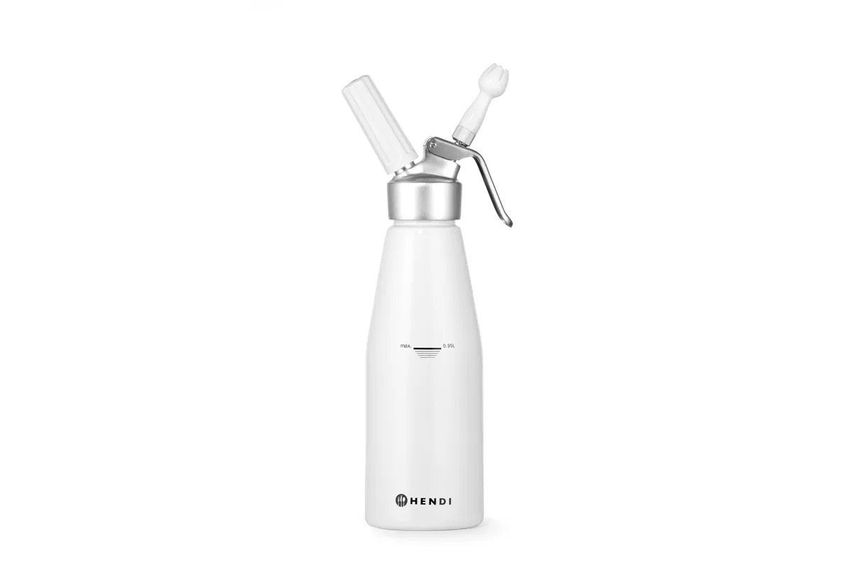 Syfon do bitej śmietany, Kitchen Line, 0,95L, ⌀95x320mm Hendi 588376