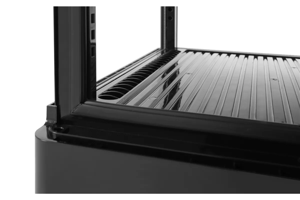 Witryna chłodnicza nastawna, 68l, czarny, 230V/170W, 444x397x875mm Arktic 233238