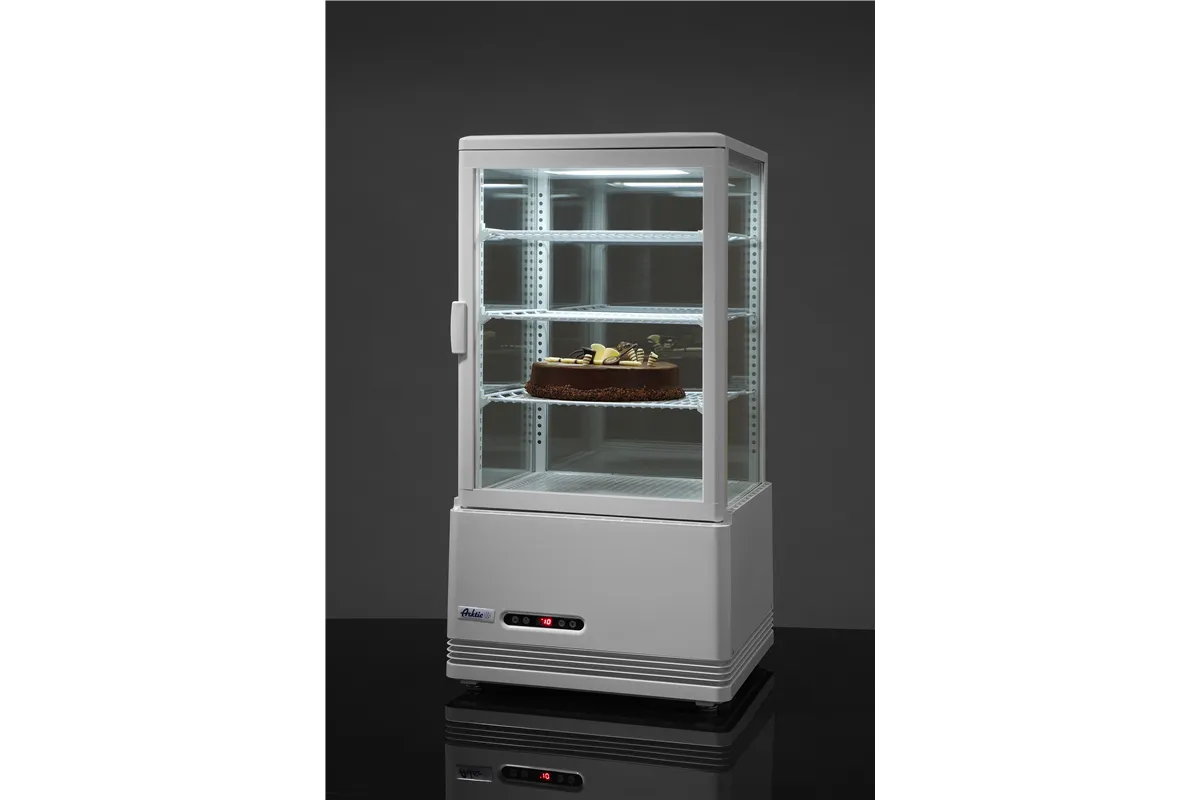 Witryna chłodnicza nastawna, 68l, biały, 230V/170W, 444x397x875mm Arktic 233634