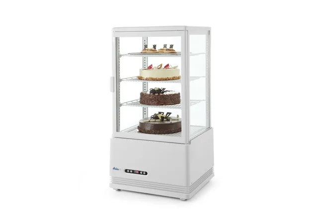 Witryna chłodnicza nastawna, 68l, biały, 230V/170W, 444x397x875mm Arktic 233634