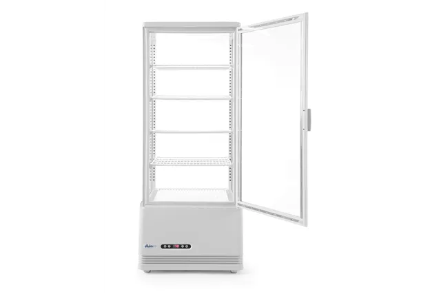 Witryna chłodnicza nastawna, 98l, biały, 230V/210W, 444x397x1100mm Arktic 233665