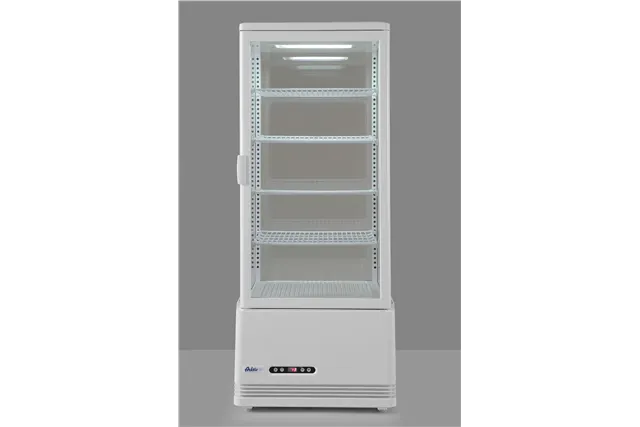 Witryna chłodnicza nastawna, 98l, biały, 230V/210W, 444x397x1100mm Arktic 233665