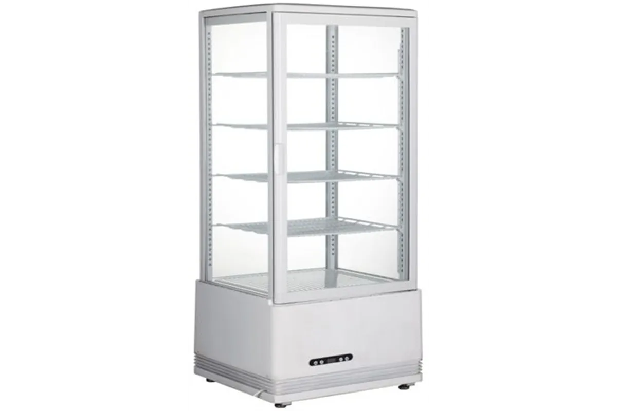 Witryna chłodnicza nastawna, 98l, biały, 230V/210W, 444x397x1100mm Arktic 233665