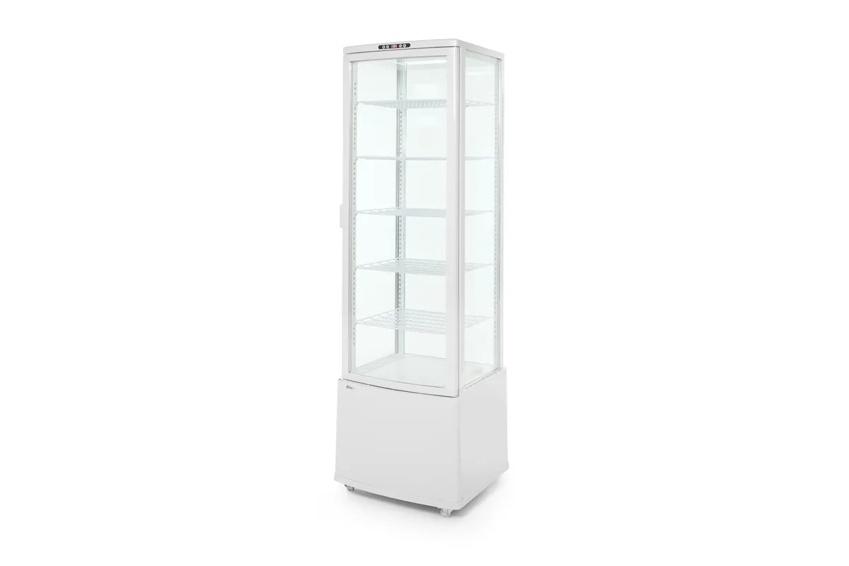 Witryna chłodnicza, 270l, biały, biały, 230V/290W, 550x520x1870mm Arktic 233696