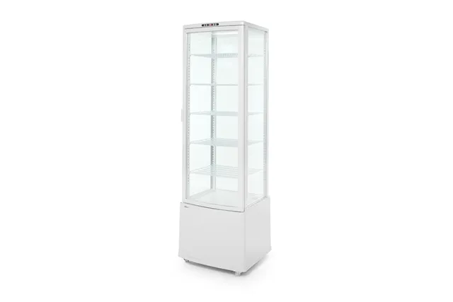 Witryna chłodnicza, 270l, biały, biały, 230V/290W, 550x520x1870mm Arktic 233696
