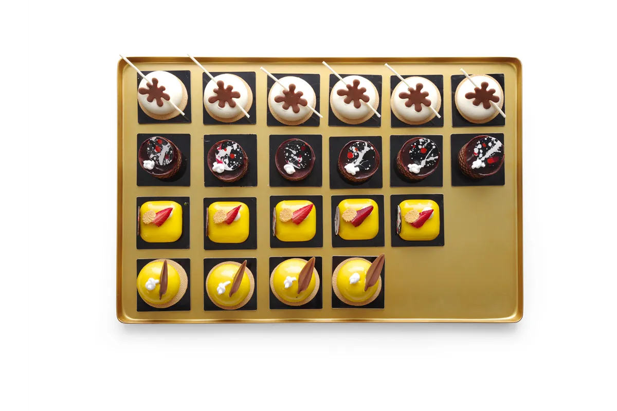 Taca cukiernicza ekspozycyjna, 400x300x20mm Hendi 808566