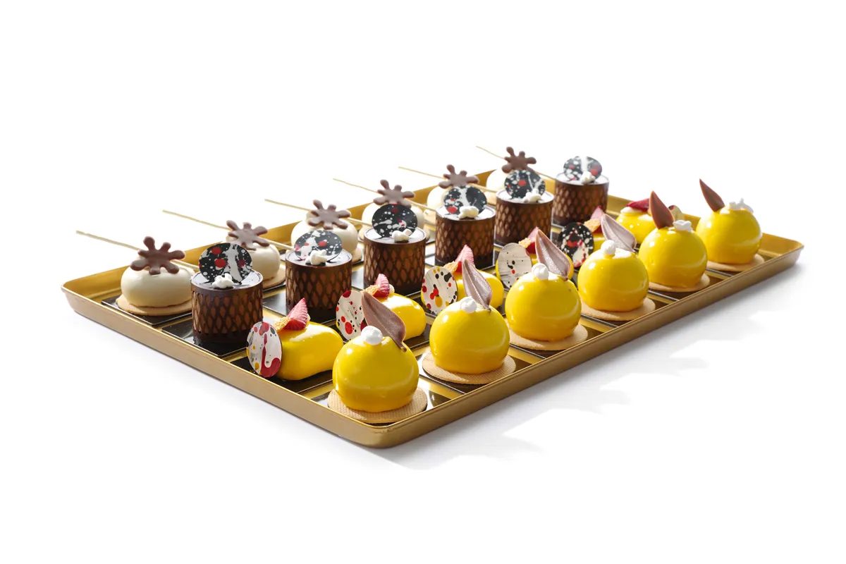 Taca cukiernicza ekspozycyjna, 400x300x20mm Hendi 808566