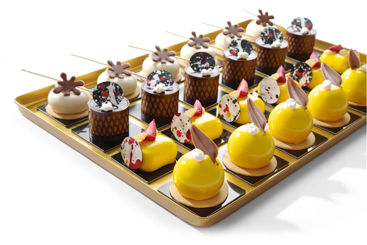 Taca cukiernicza ekspozycyjna, 400x300x20mm Hendi 808566