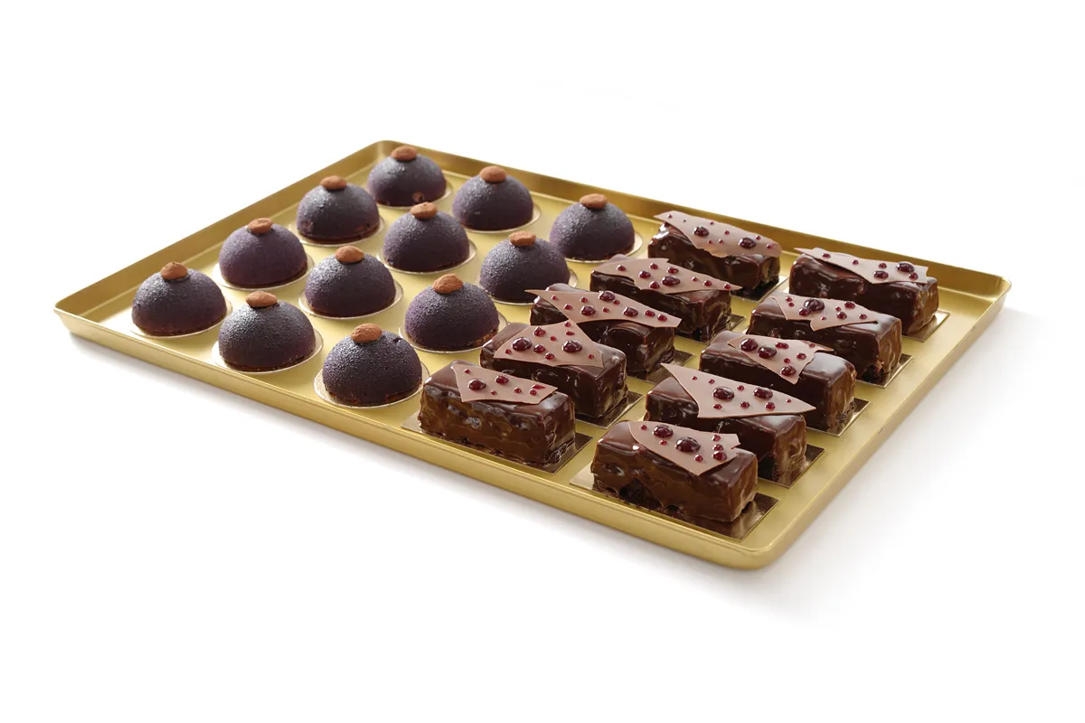 Taca cukiernicza ekspozycyjna, 600x400x20mm Hendi 808573