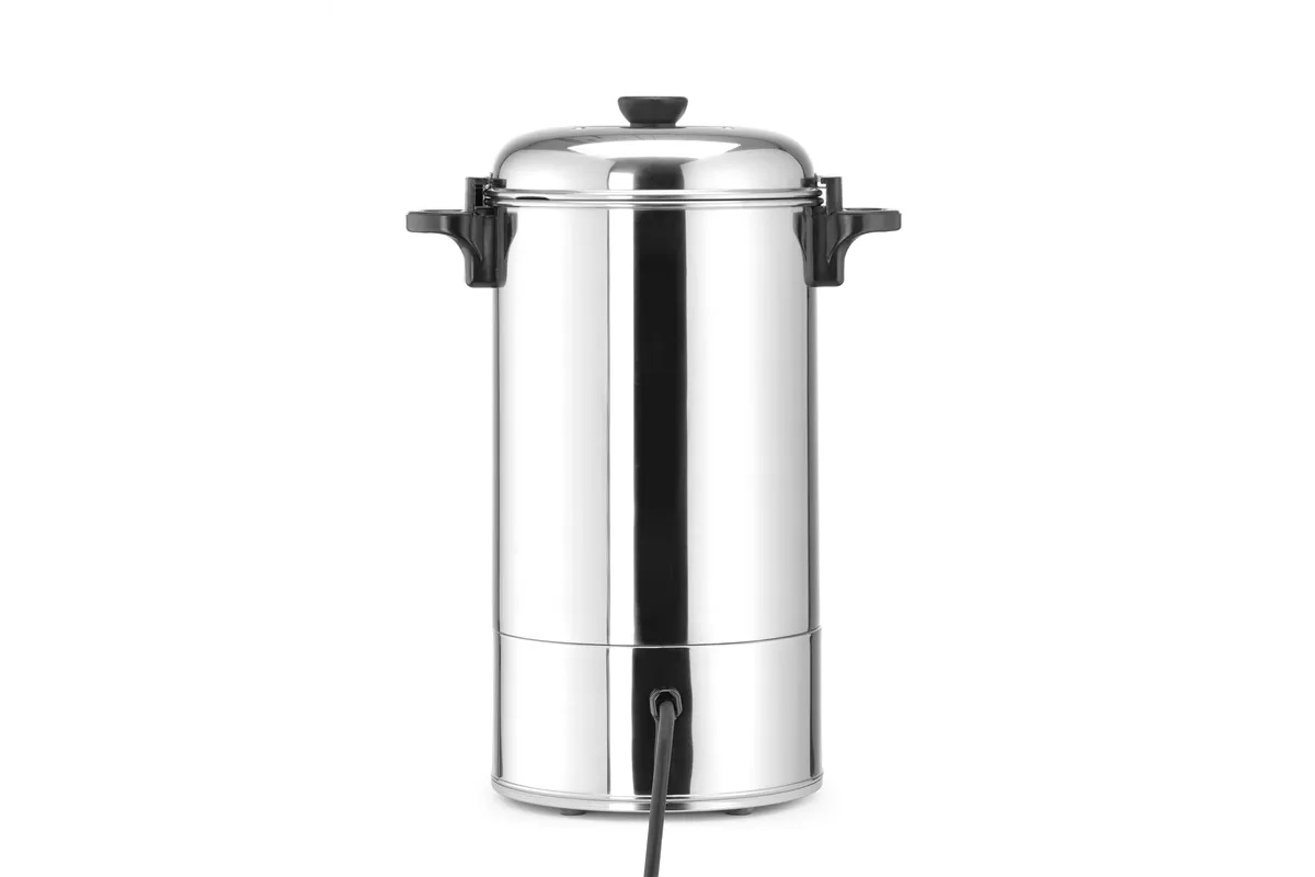 Warnik do wody o pojedynczych ściankach, 9L, srebrny, 230V/2200W, 370x332x472mm Hendi 209882