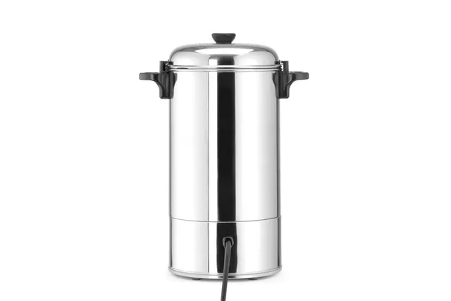 Warnik do wody o pojedynczych ściankach, 9L, srebrny, 230V/2200W, 370x332x472mm Hendi 209882