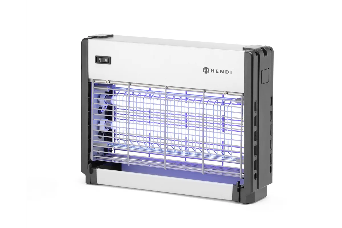 Lampa owadobójcza, Zasięg działania: 50 m², 230V/26W, 379x103x265mm Hendi 270158