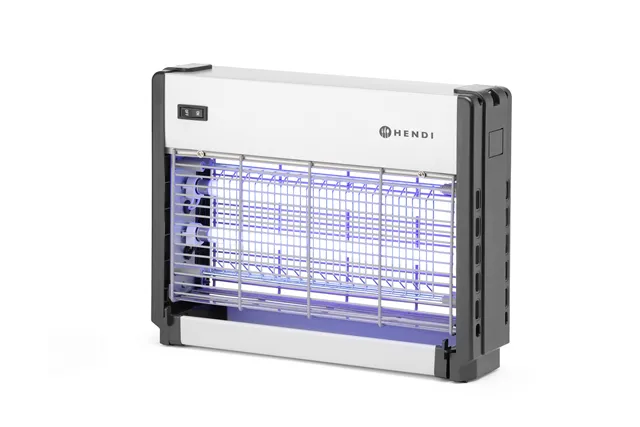 Lampa owadobójcza, Zasięg działania: 50 m², 230V/26W, 379x103x265mm Hendi 270158