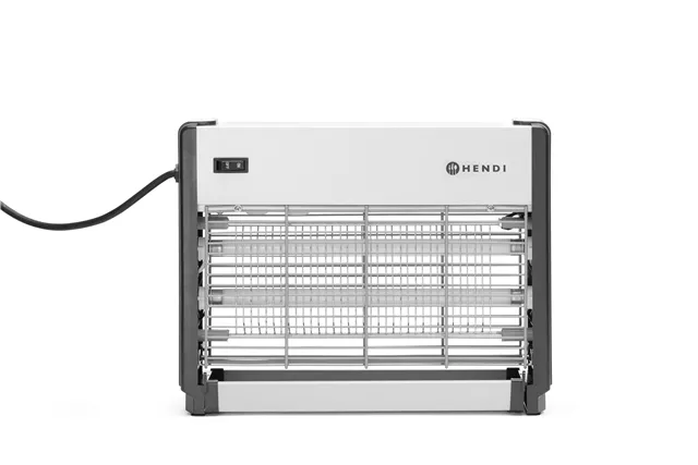 Lampa owadobójcza, Zasięg działania: 50 m², 230V/26W, 379x103x265mm Hendi 270158