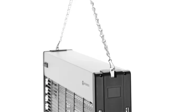 Lampa owadobójcza, Zasięg działania: 50 m², 230V/26W, 379x103x265mm Hendi 270158