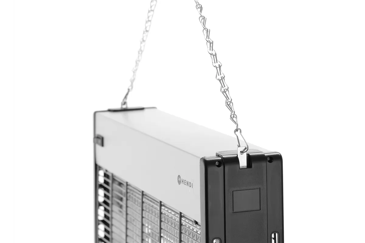 Lampa owadobójcza, Zasięg działania: 100 m², 230V/40W, 515x104x315mm Hendi 270165