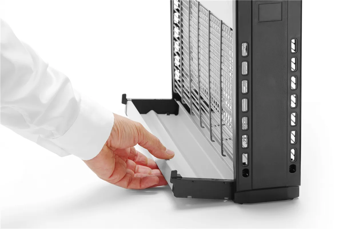 Lampa owadobójcza, Zasięg działania: 100 m², 230V/40W, 515x104x315mm Hendi 270165