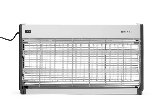 Lampa owadobójcza, Zasięg działania: 150 m², 230V/45W, 655x90x360mm Hendi 270172